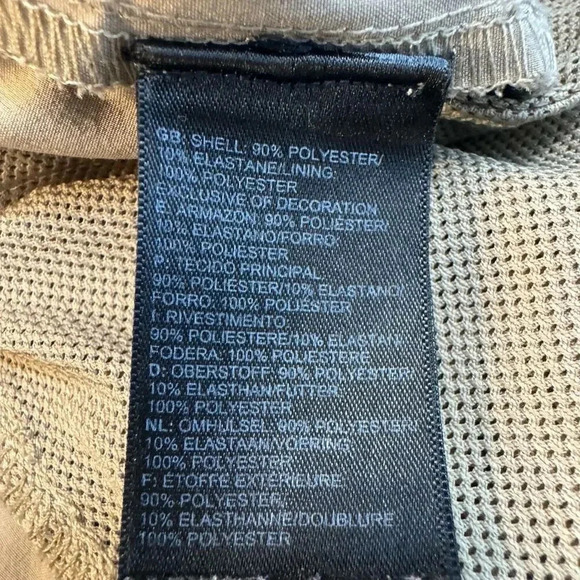 The North Face Paramount Active Short Size 38 Inseam 9" FlashDry Beige Hiking - Picture 8 of 9